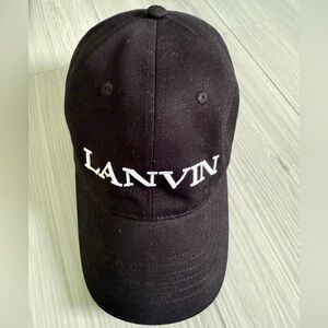 Lanvin Elegant Black Hat